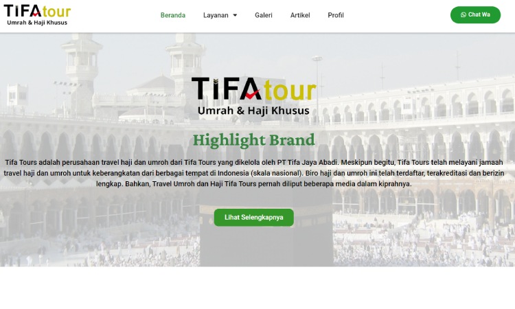 Travel Umroh dan Haji Terpercaya, Sumber: travelumrohtifatour.com